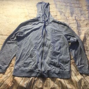 Under Armour Men’s Zip Up Blue Hoodie Sz XL